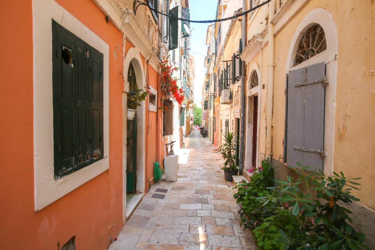 Casa Carina In Corfu Old Town Villa Exteriör bild